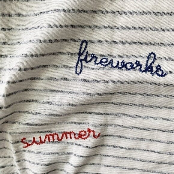 NWT Matilda Jane Blaire Striped Graphic Hoodie Top 14 Years - Picture 8 of 11